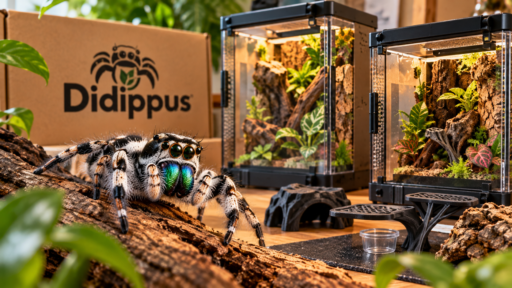 Didippus : quand l'impression 3D rencontre la passion des Phidippus regius